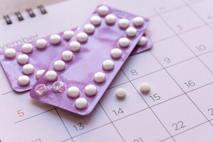Progesteronmangel: Ein Blister mit der Antibaby-Pille