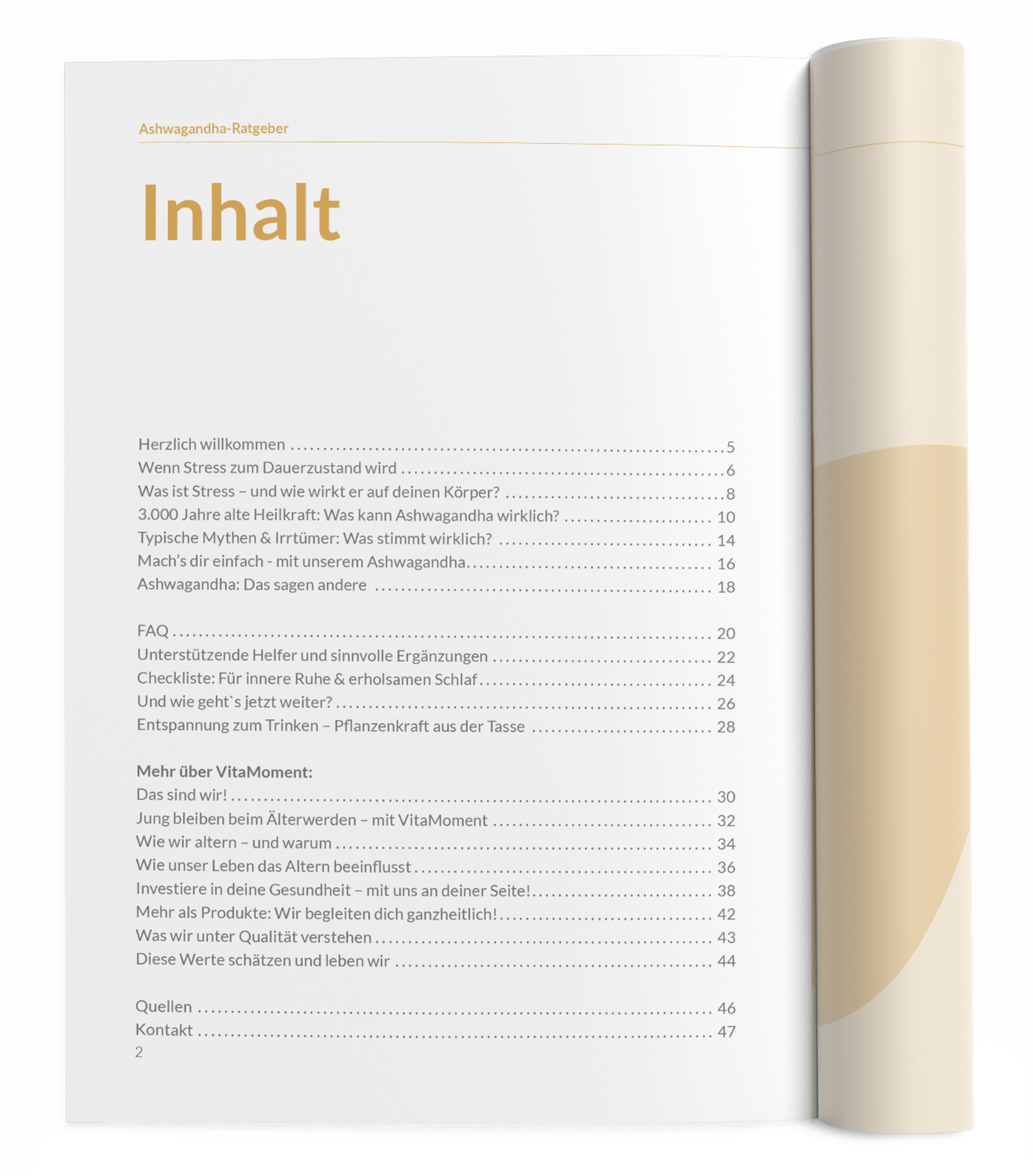 Ashwagandha-Ratgeber - VitaMoment Produkt