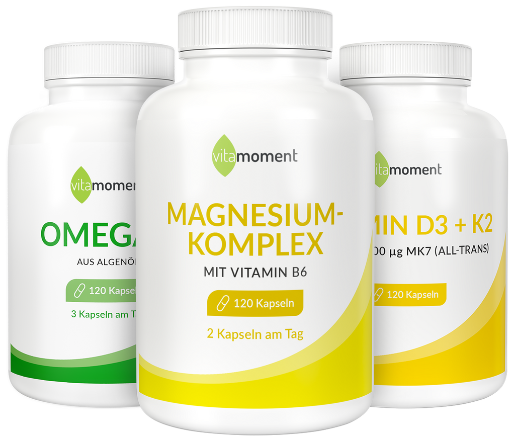 Basis-Paket (Omega 3 Vegan) - VitaMoment Produkt