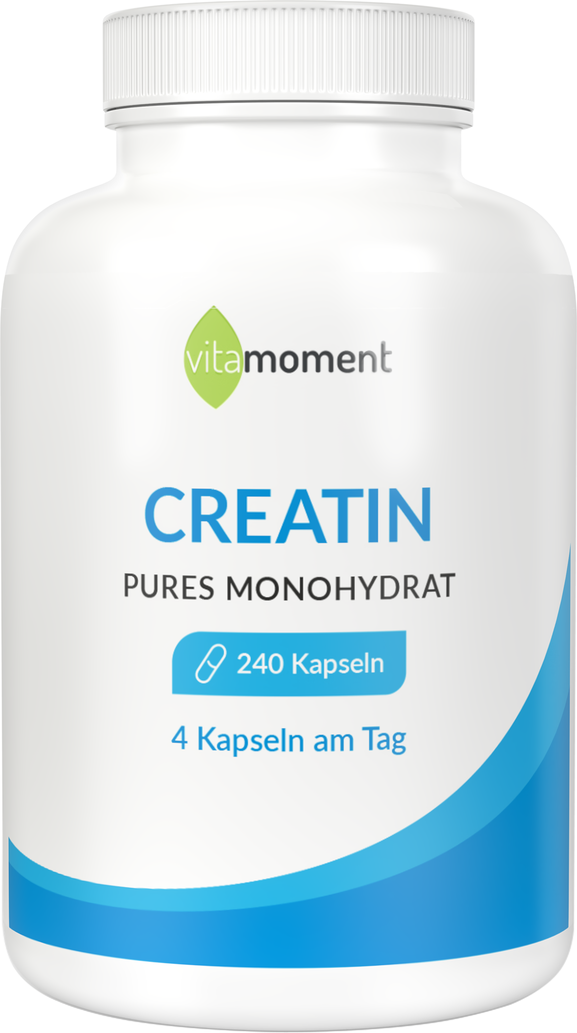 Creatin-Kapseln - VitaMoment Produkt