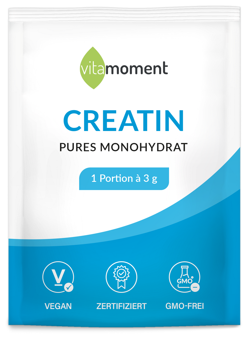 Creatin - 3g (Probe) - VitaMoment Produkt