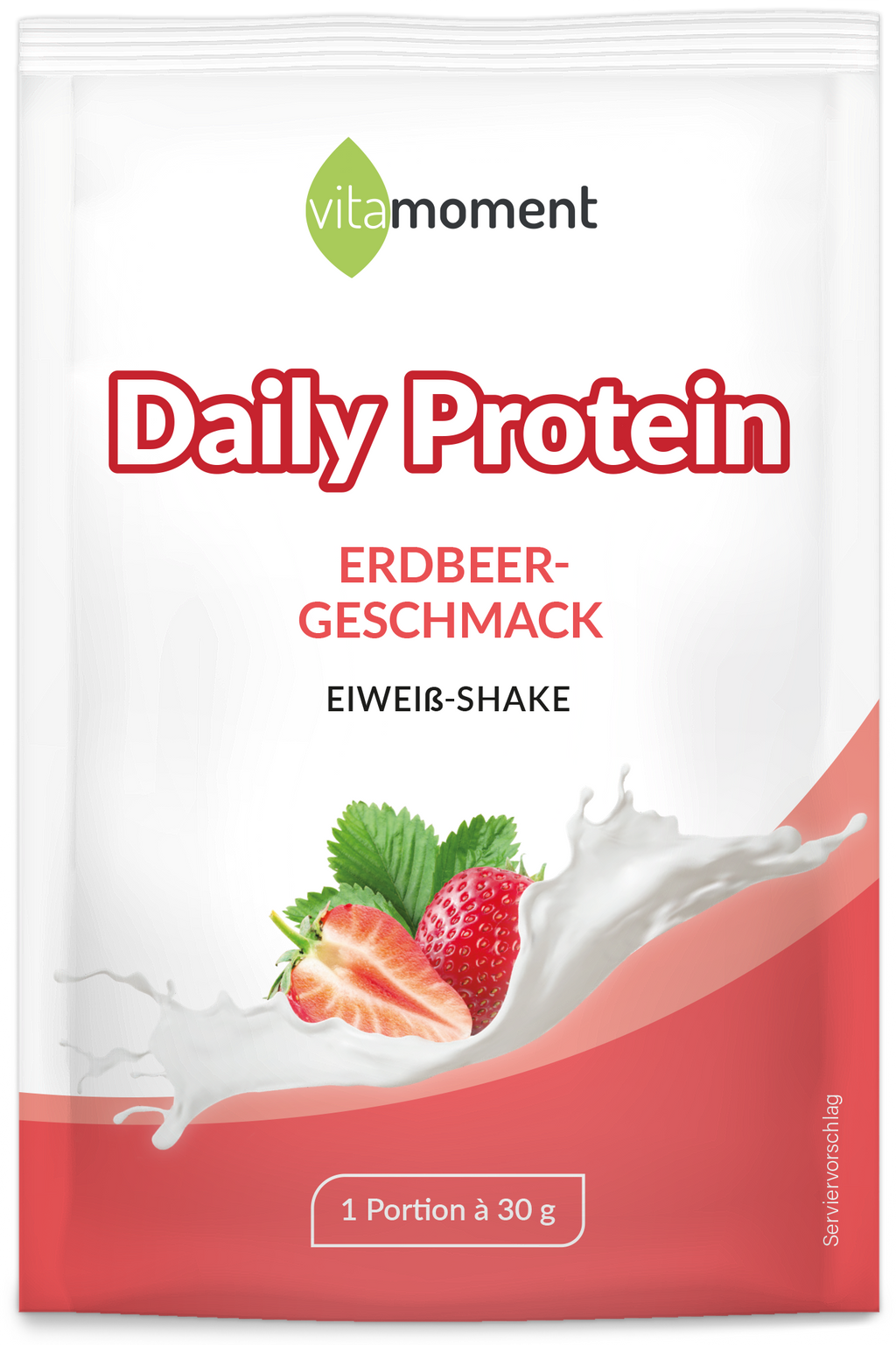 Daily Protein Probe - Erdbeer - VitaMoment Produkt
