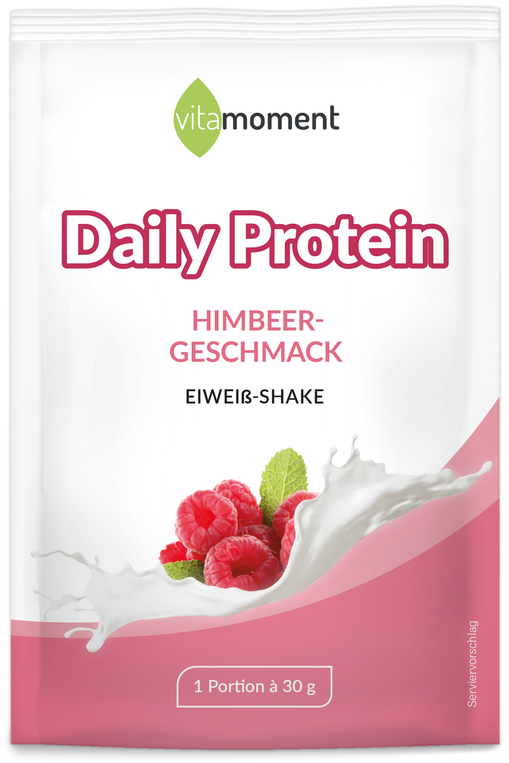 Daily Protein Probe - Himbeer - VitaMoment Produkt