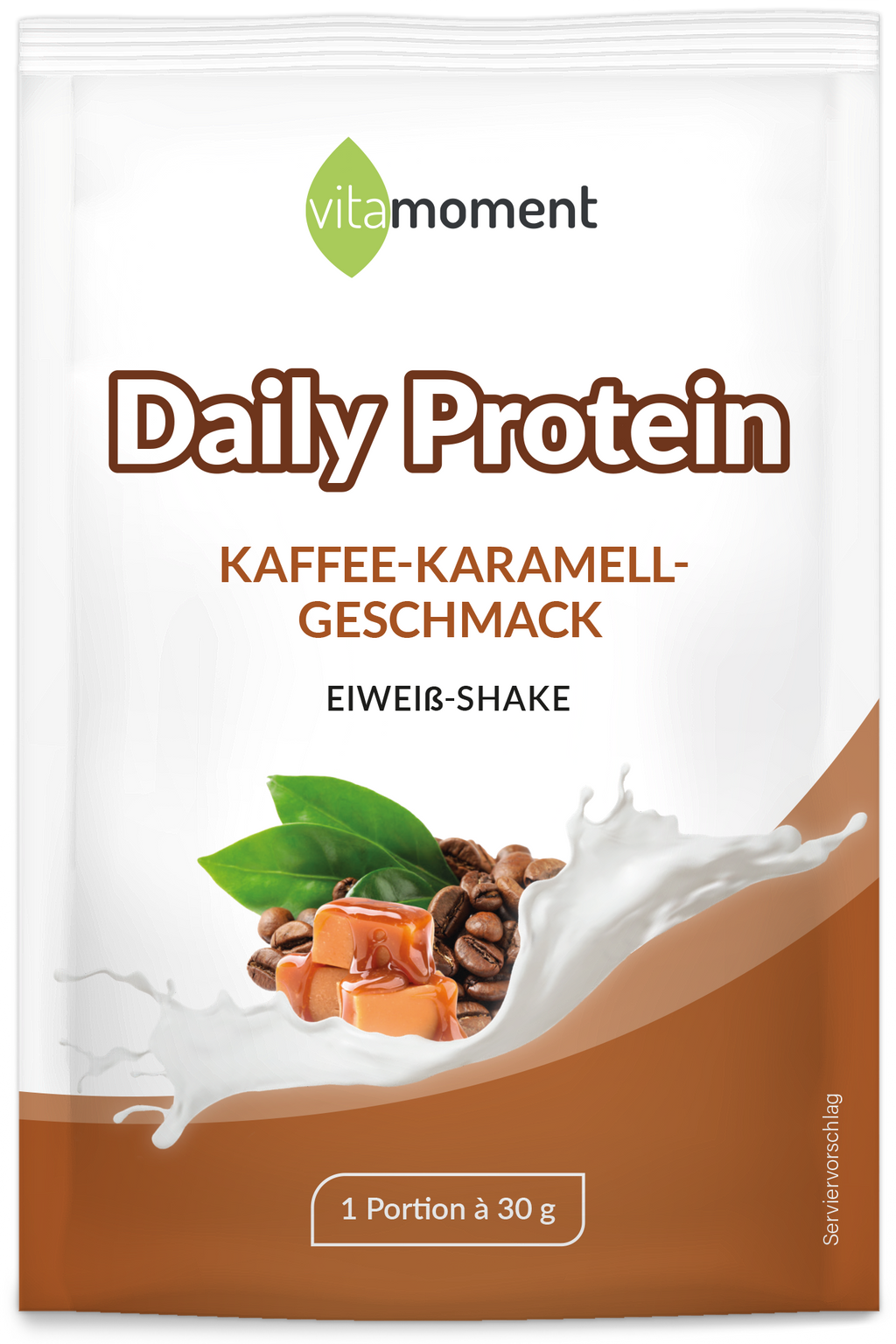 Daily Protein Probe - Kaffee-Karamell - VitaMoment Produkt