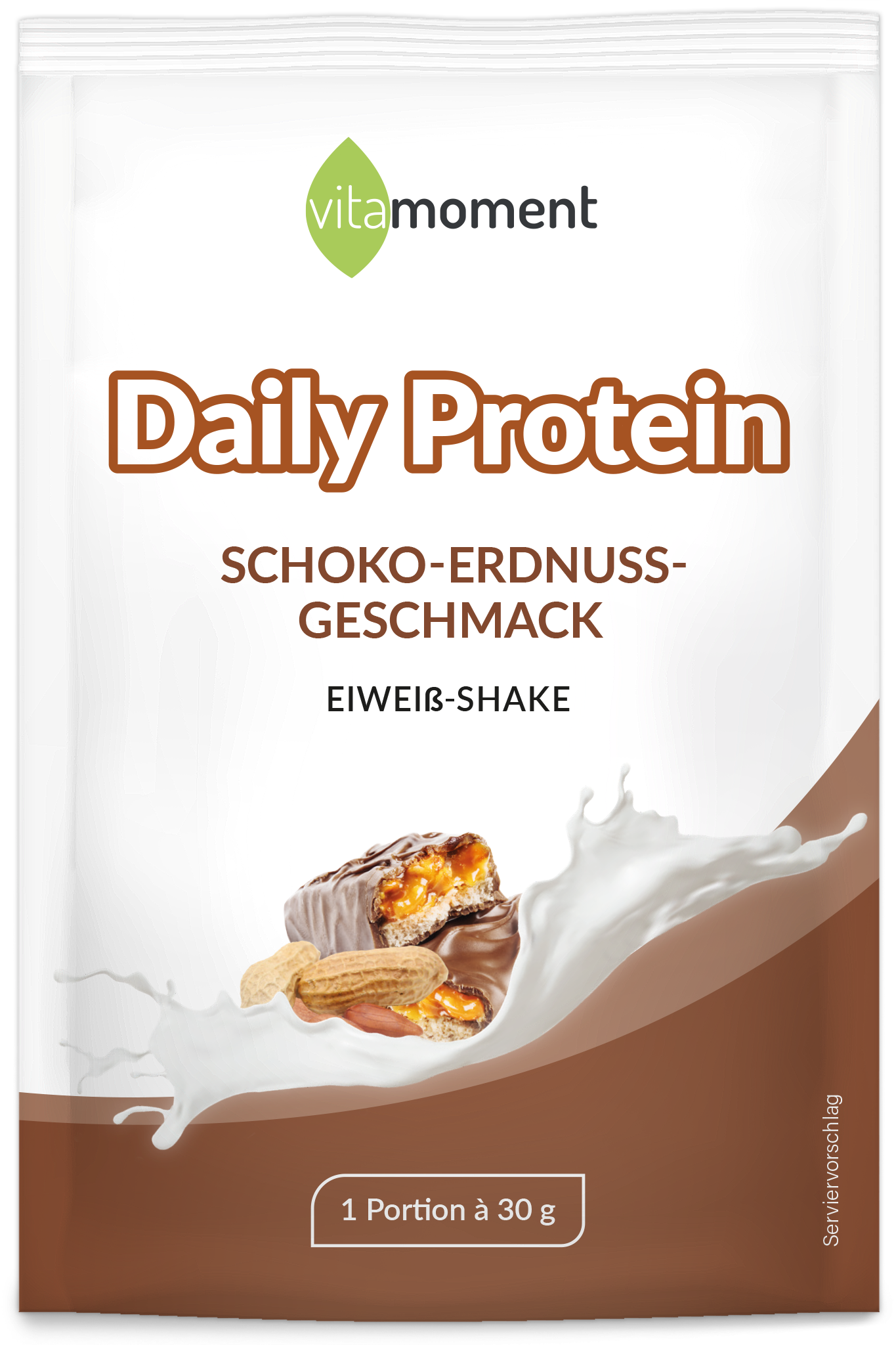 Daily Protein Probe - Schoko-Erdnuss - VitaMoment Produkt