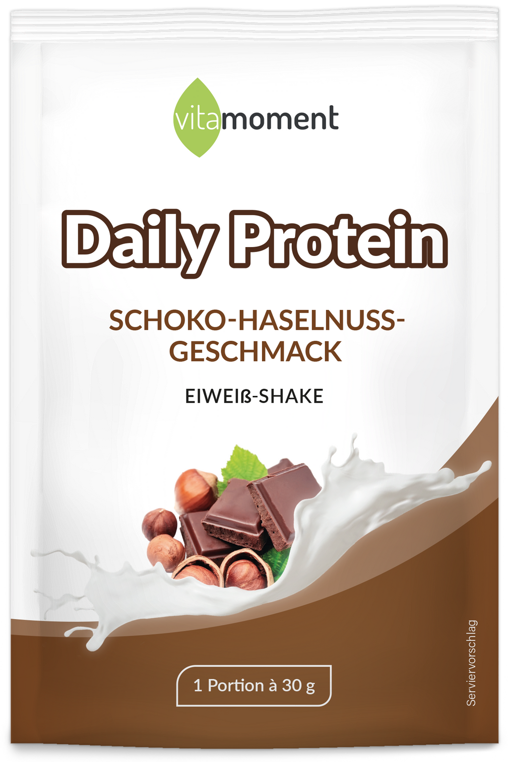 Daily Protein Probe - Schoko-Haselnuss - VitaMoment Produkt