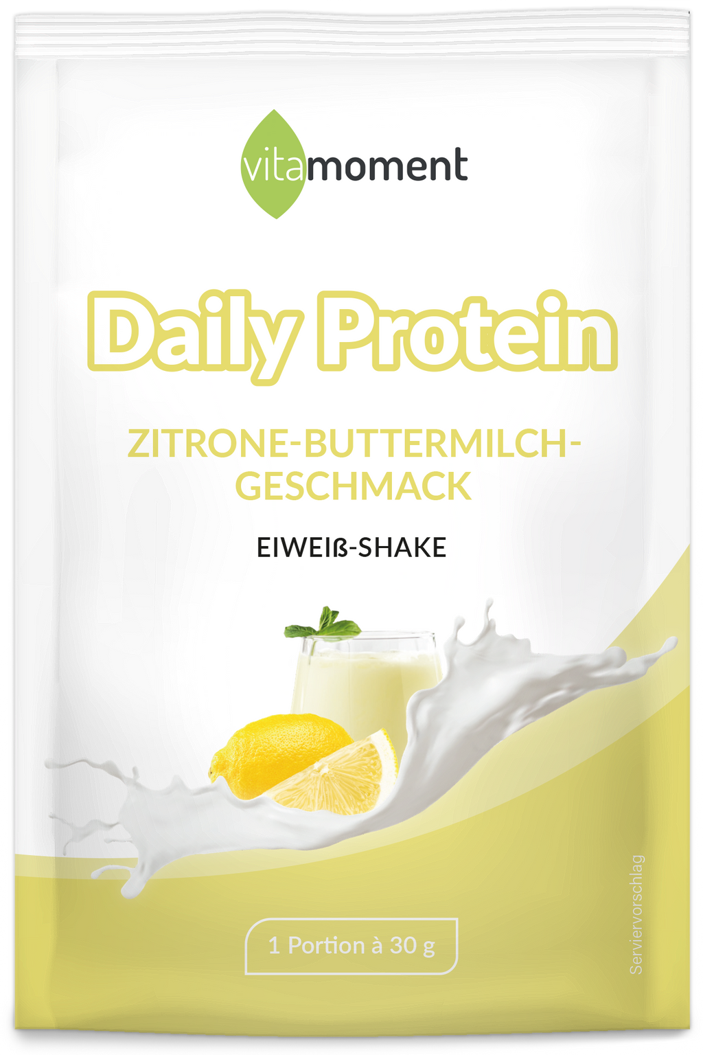 Daily Protein Probe - Zitrone-Buttermilch - VitaMoment Produkt