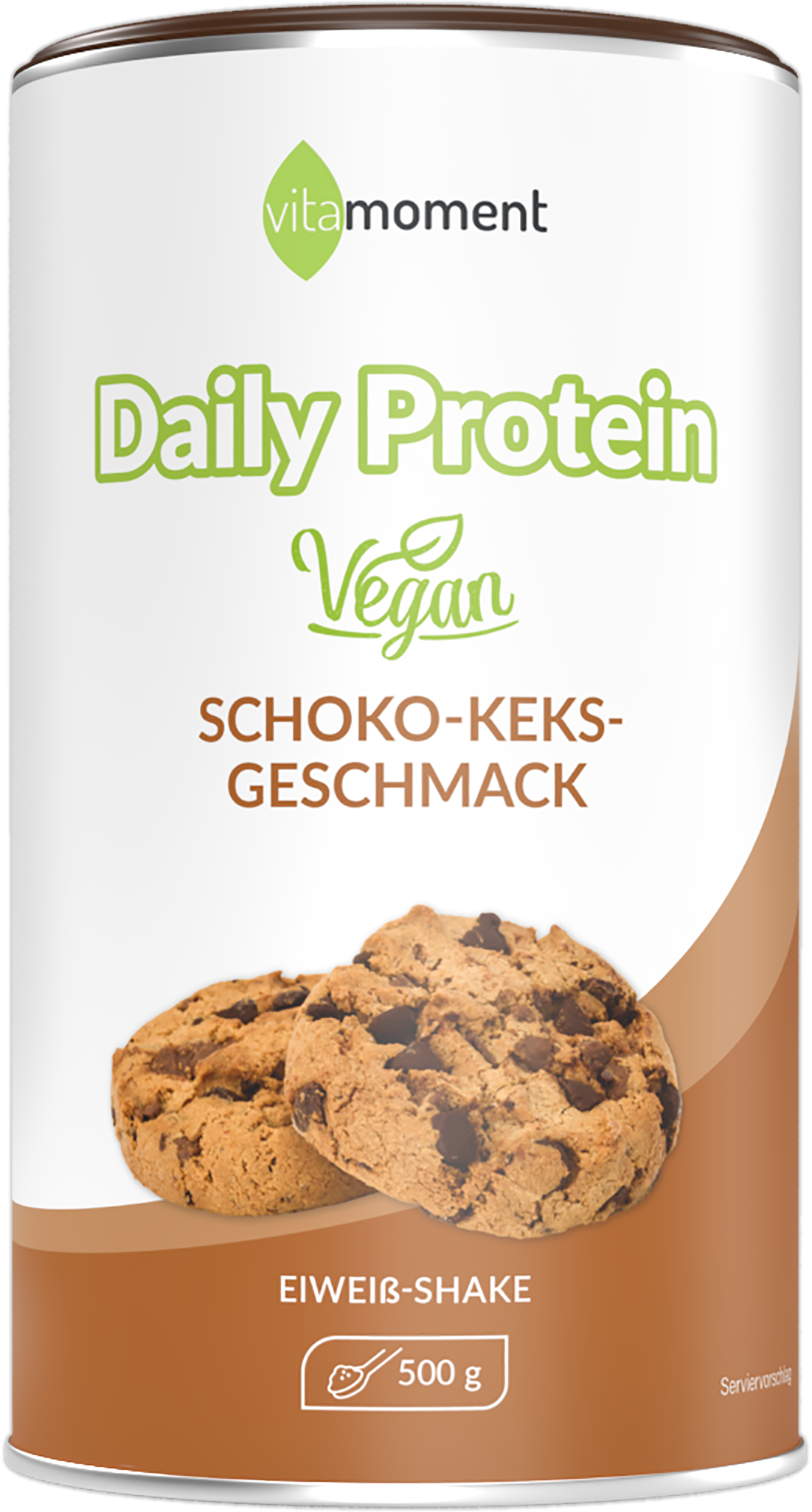 Daily Protein Shake Vegan - Schoko-Keks, 500g - VitaMoment Produkt