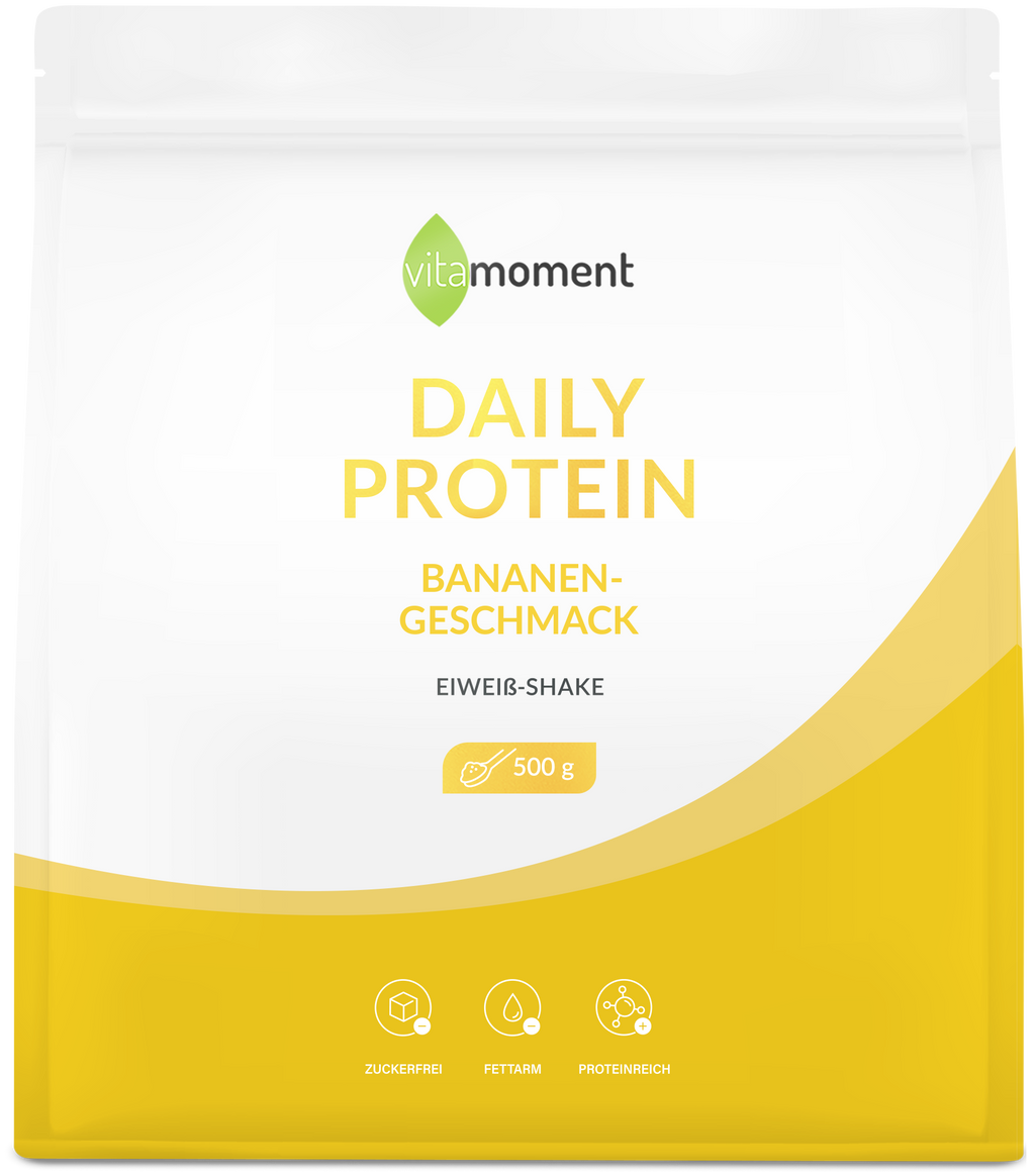 Daily Protein Shake - Banane, 500g - VitaMoment Produkt