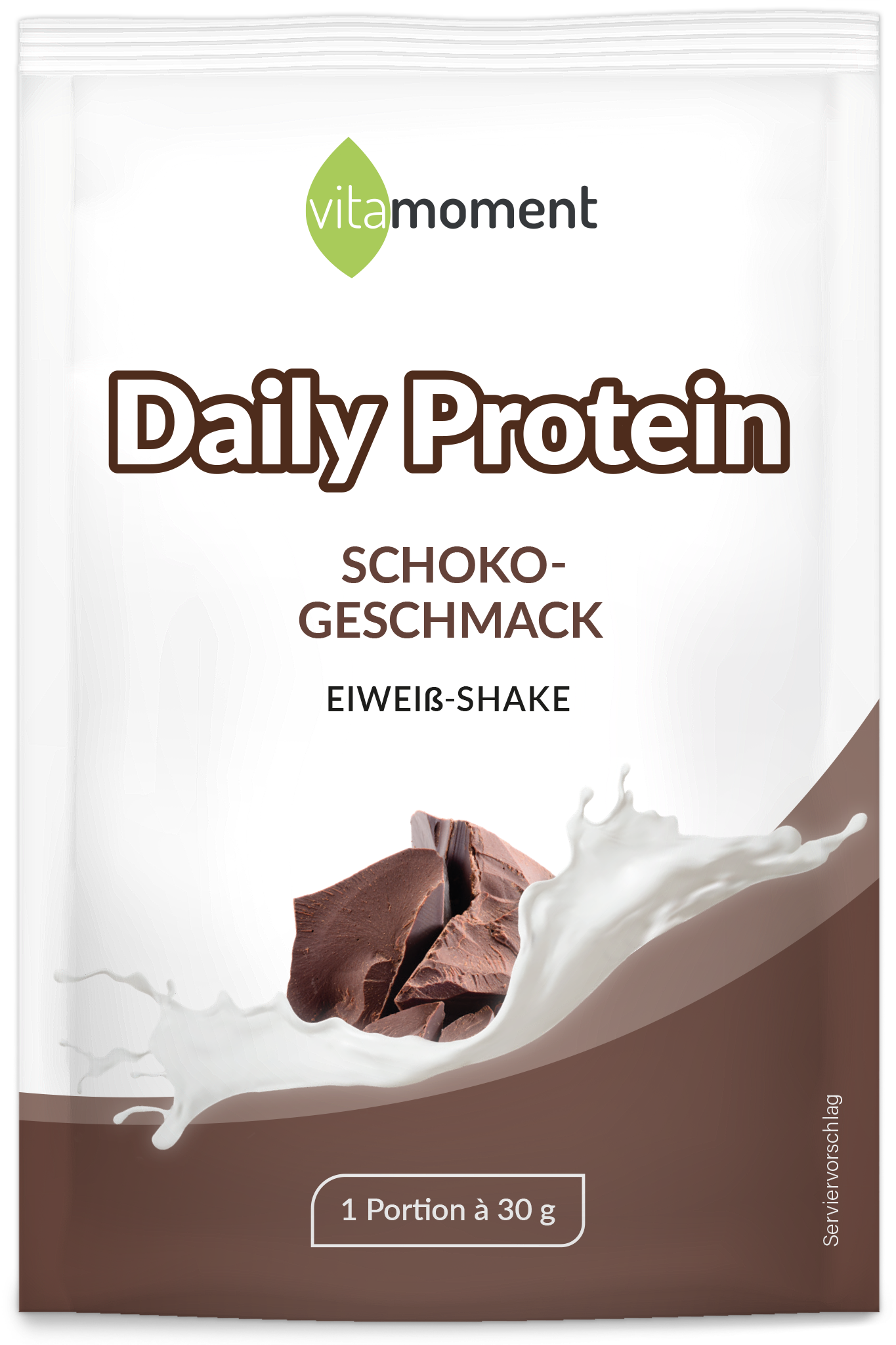 Daily Protein Shake - Schoko, 30g (Probe) - VitaMoment Produkt