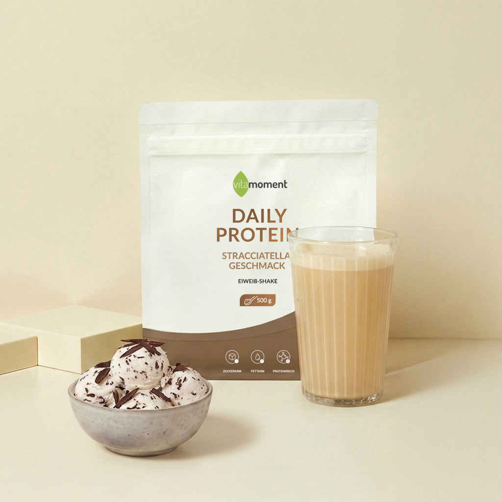 Daily Protein Shake - Stracciatella, 500g - VitaMoment Produkt