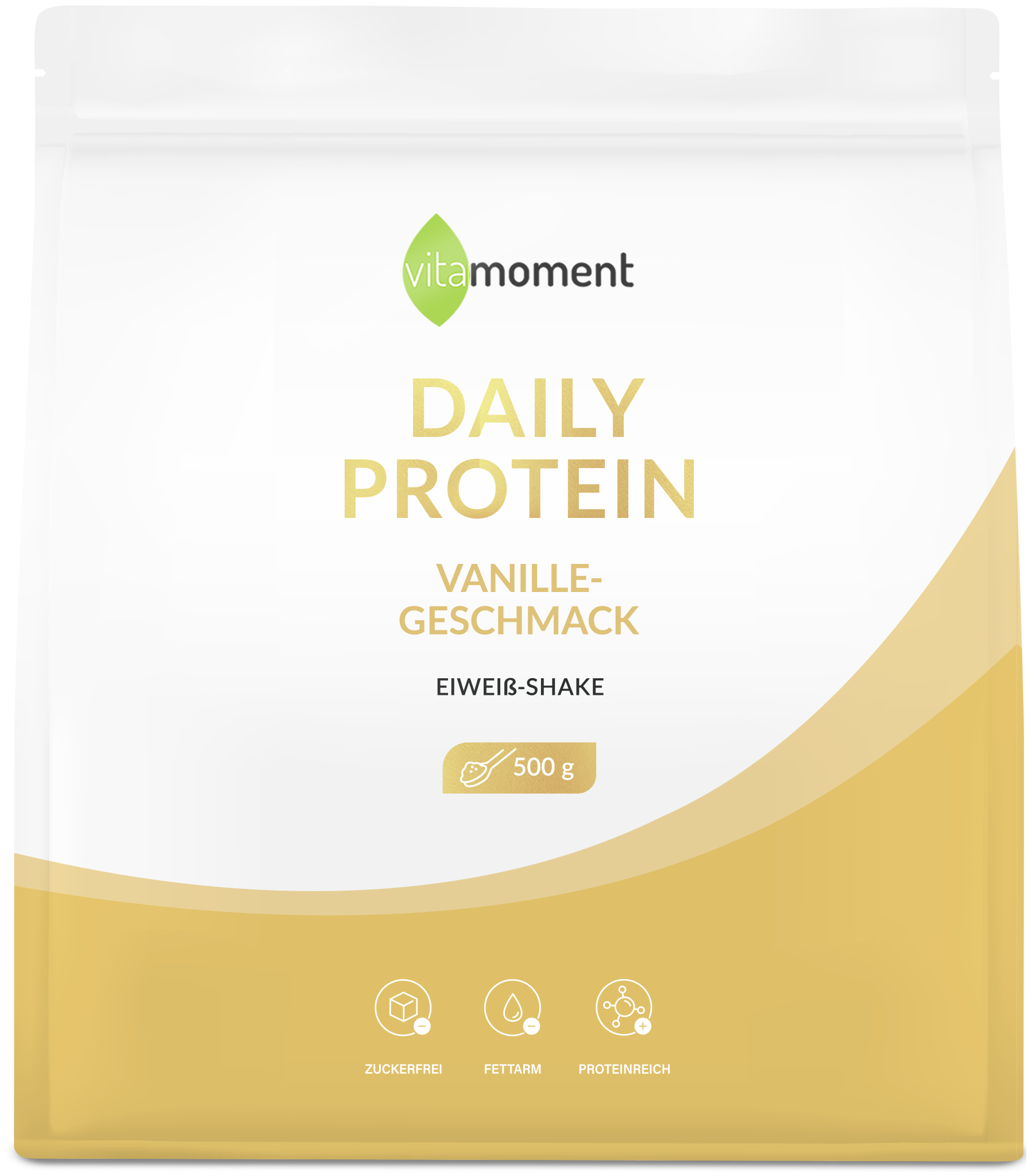 Daily Protein Shake - Vanille, 500g - VitaMoment Produkt