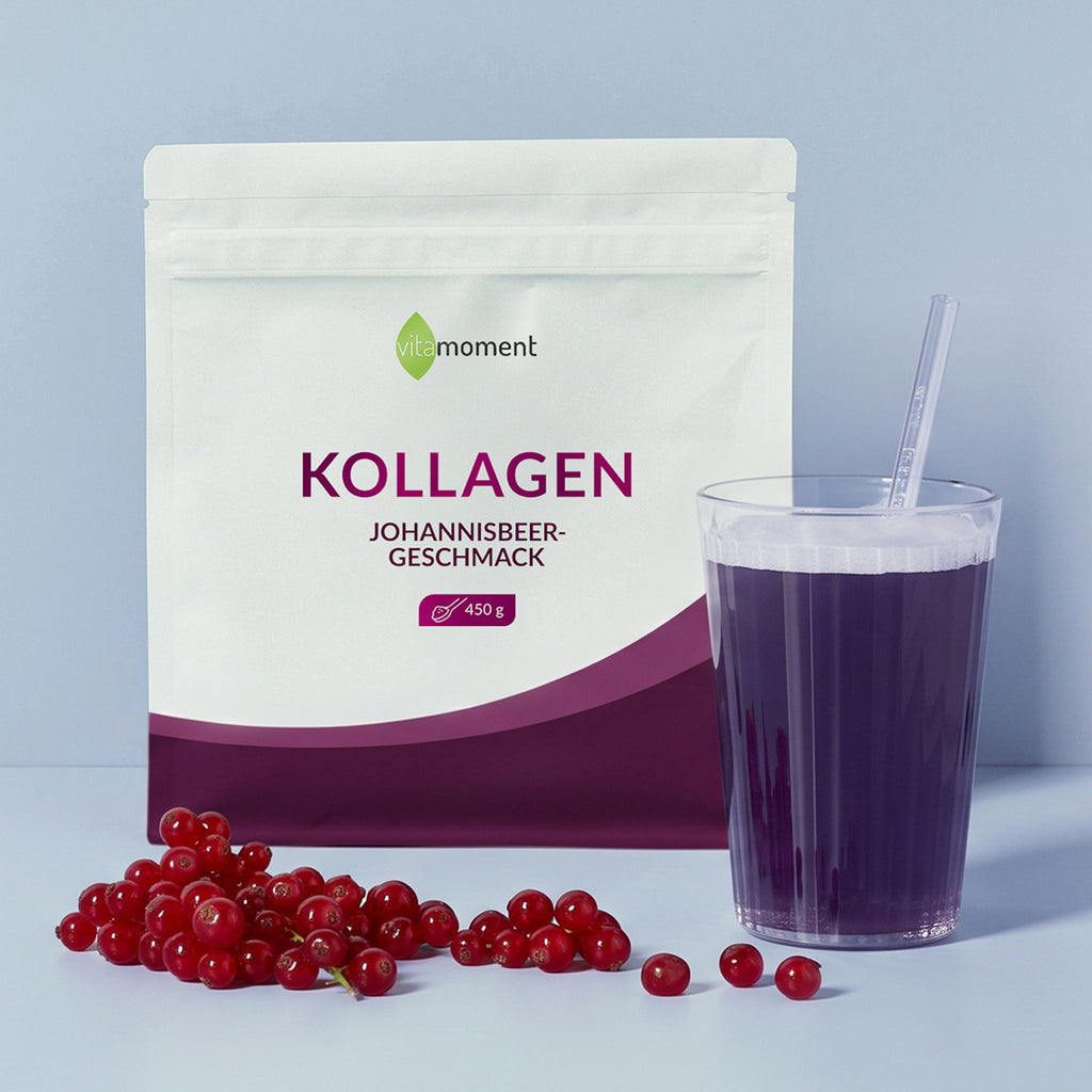 Kollagen - Johannisbeere, 450g - VitaMoment Produkt