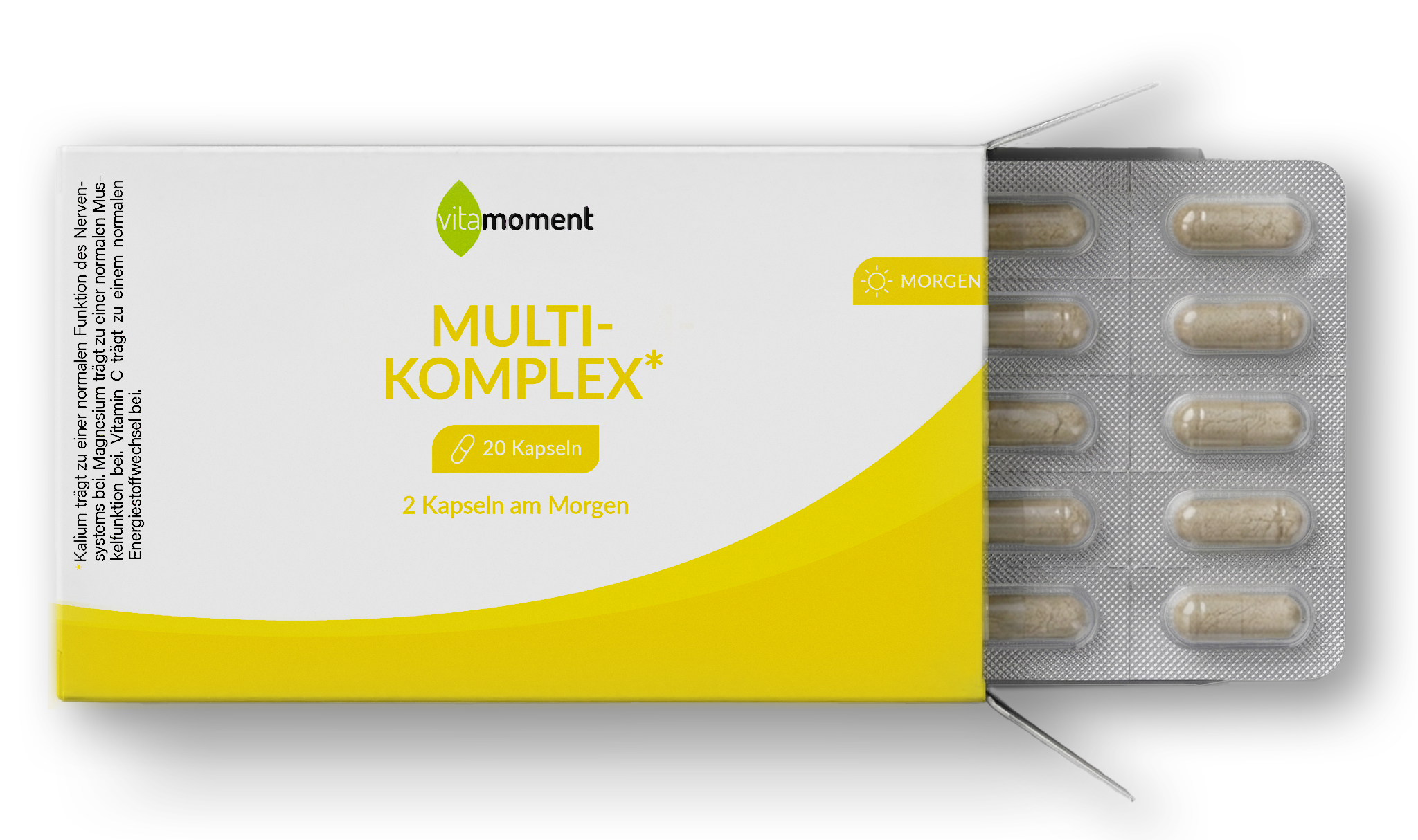 Multi-Komplex (Reisegröße) (morgens) - VitaMoment Produkt