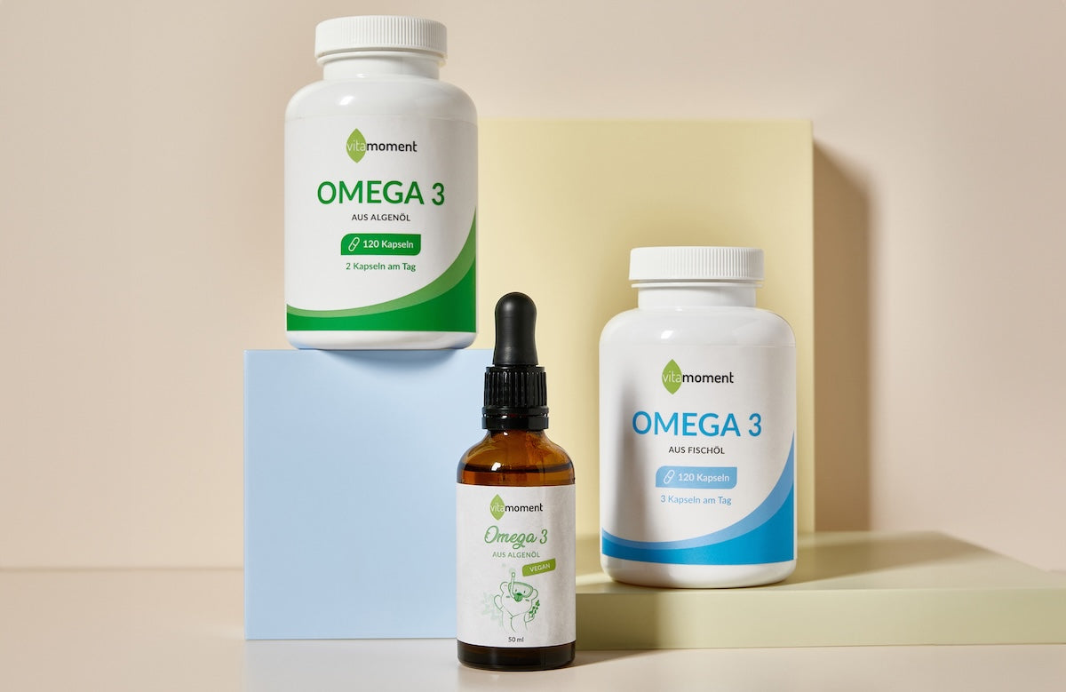 Gesunde Darmflora aufbauen: Omega 3 Produkte von VitaMoment