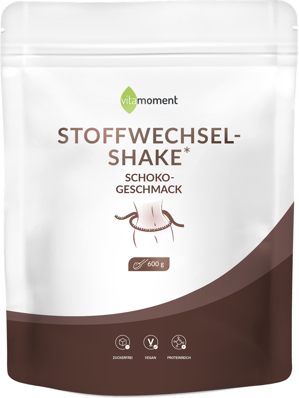 Stoffwechsel-Shake - Schoko, 600g - VitaMoment Produkt